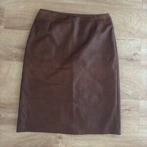 Danier Genuine Leather Skirt